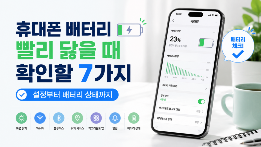 휴대폰 배터리 1